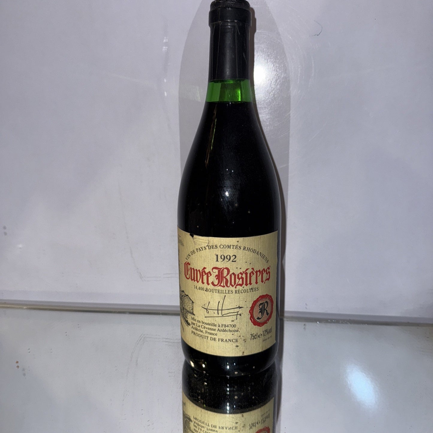 Cuvée Rosier 1992 Red French