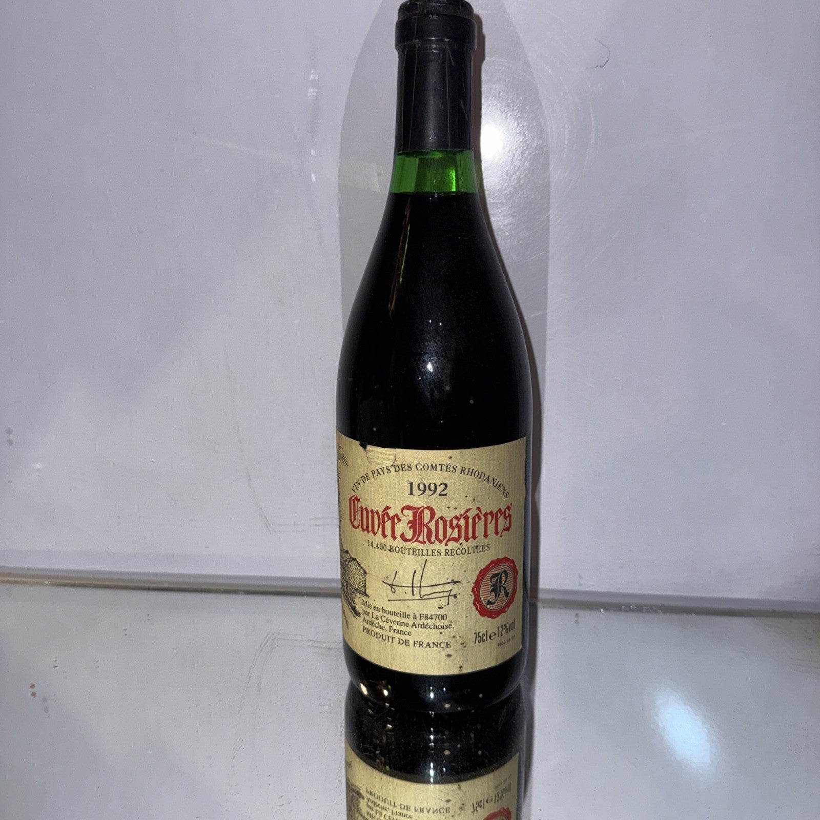 Cuvée Rosier 1992 Red French