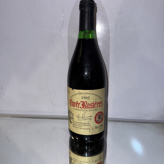 Cuvée Rosier 1992 Red French