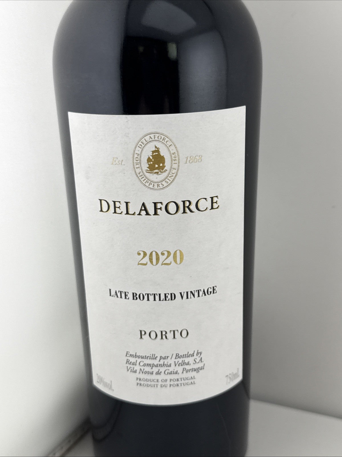Delaforce LBV Port 2020 75cl Late Bottled Vintage Douro Portugal