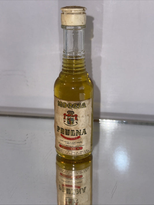 Prunella liqueur produced by the Italian company Moccia Miniature Prob 1980s