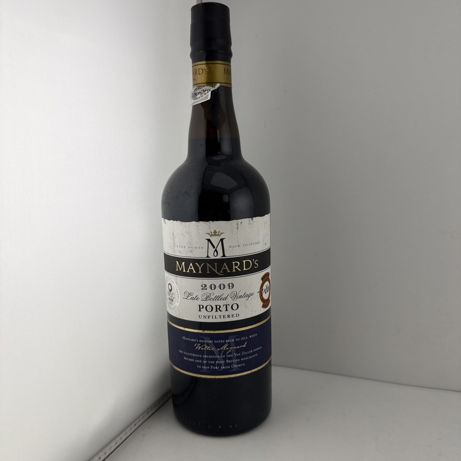 Maynard’s 2009 LBV Port Unfiltered 75cl Vintage Porto Wine