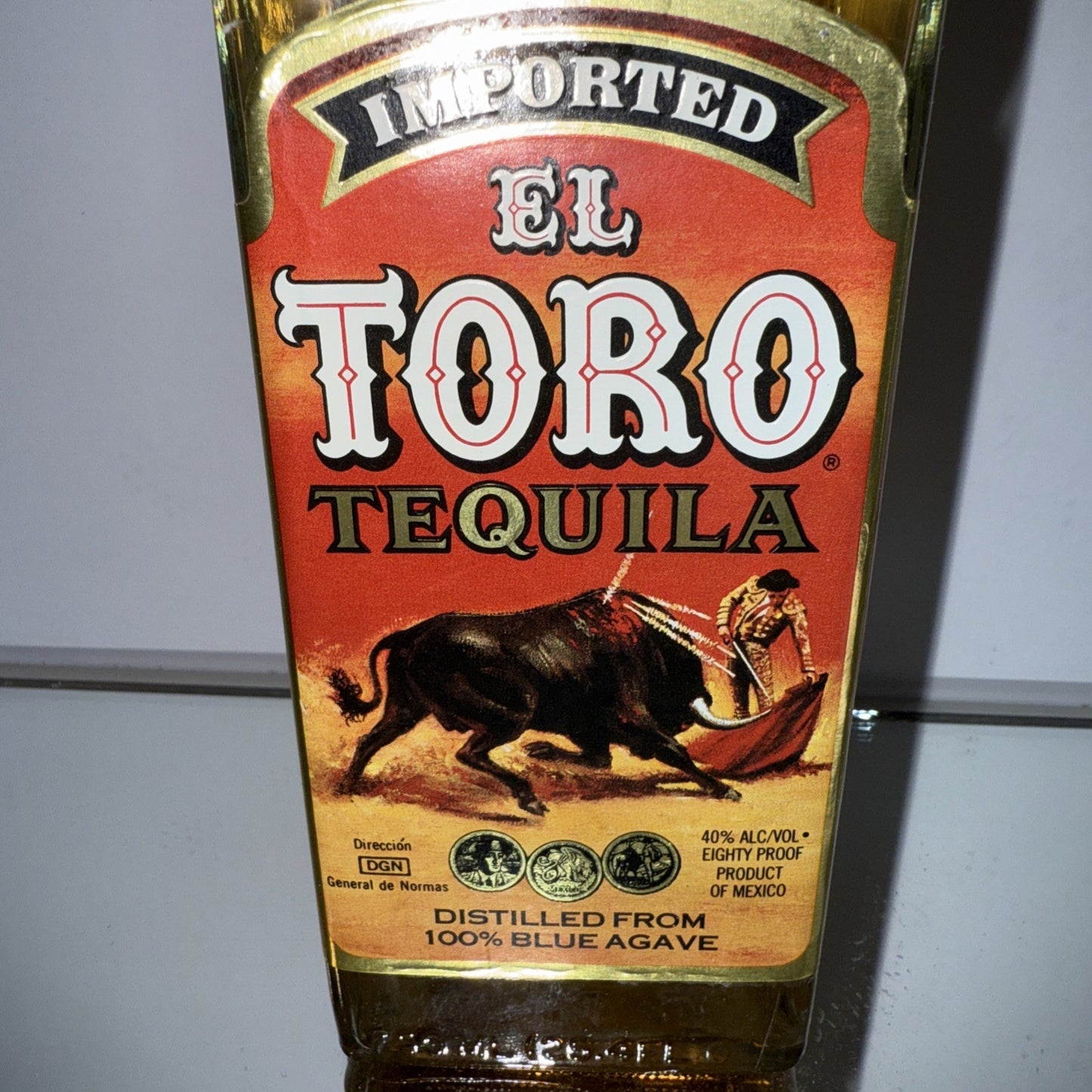 El Toro Tequila Vintage 1970s/80s 750ml 25.4 Floz
