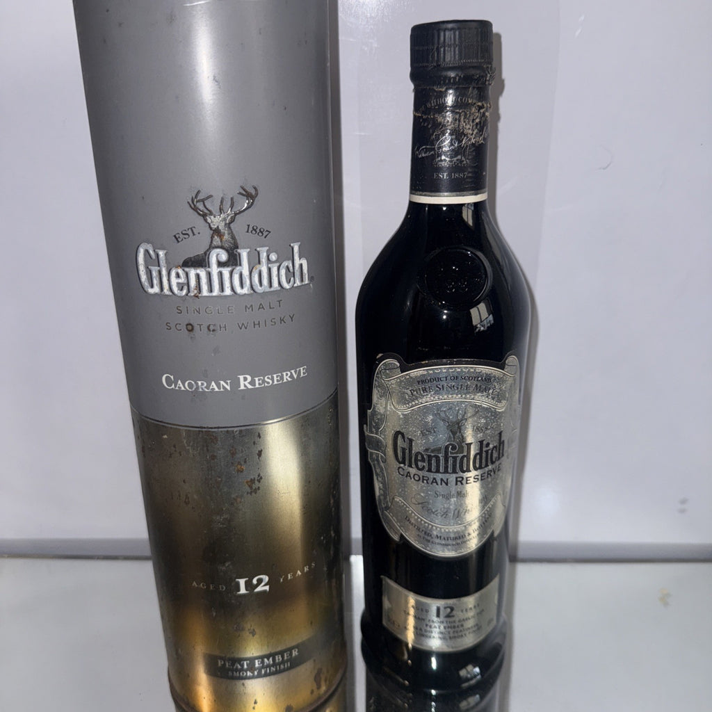 Glenfiddich 12 Year Old Càoran Reserve (70cl, 40% ABV), 2005 Worn Labels