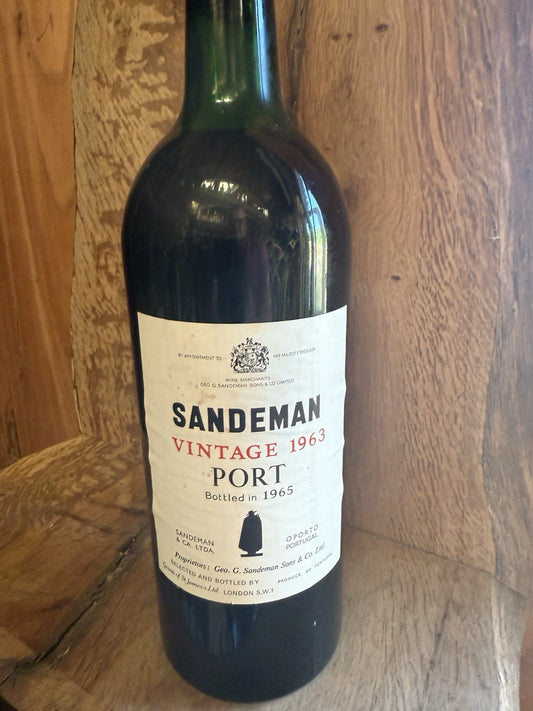 Sandemans 1963 vintage port