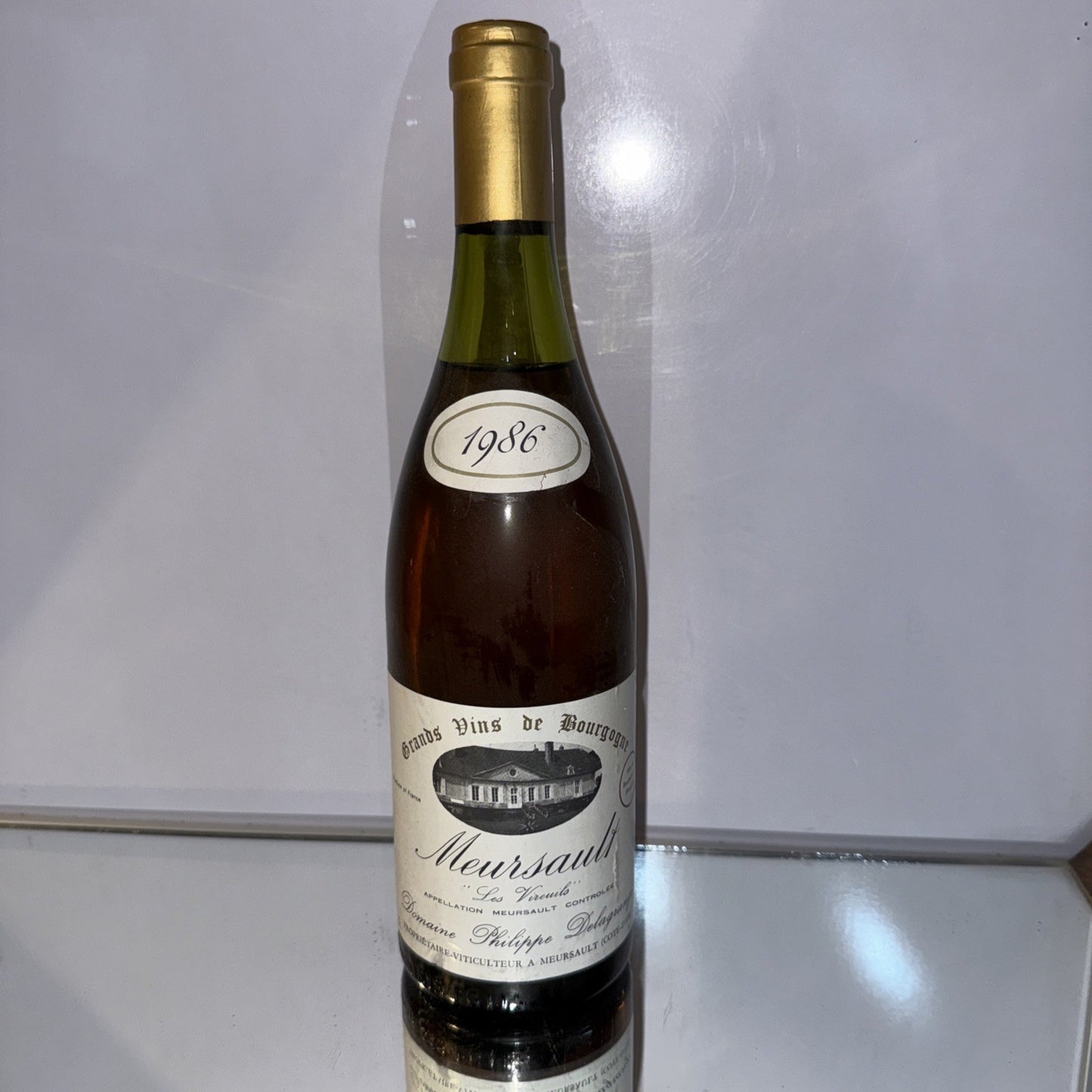 1986 Domaine Philippe Delagrange Meursault "Les Vireuils"