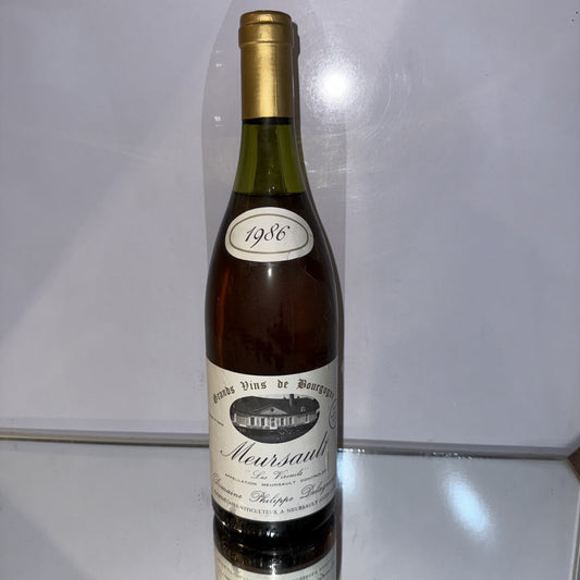 1986 Domaine Philippe Delagrange Meursault "Les Vireuils"
