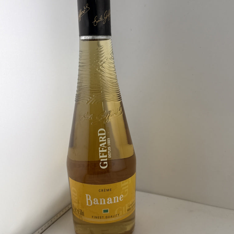 Giffard Crème Banane French Banana Liqueur 70cl Vintage Bottle