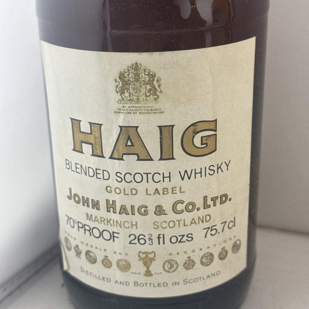 SALE Haig Gold Label Blended Scotch Whisky, 70° proof Cheapest On Internet