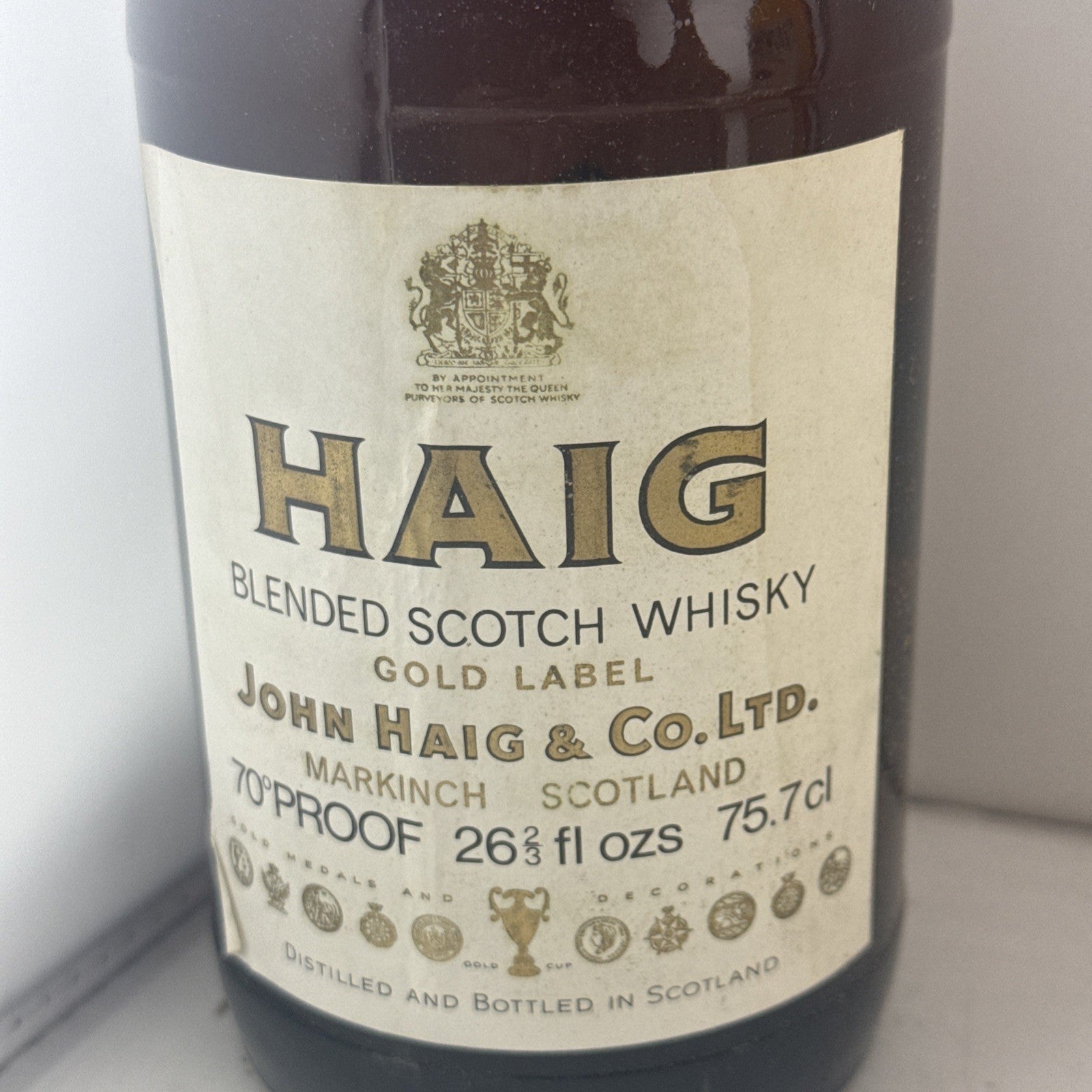 SALE Haig Gold Label Blended Scotch Whisky, 70° proof Cheapest On Internet