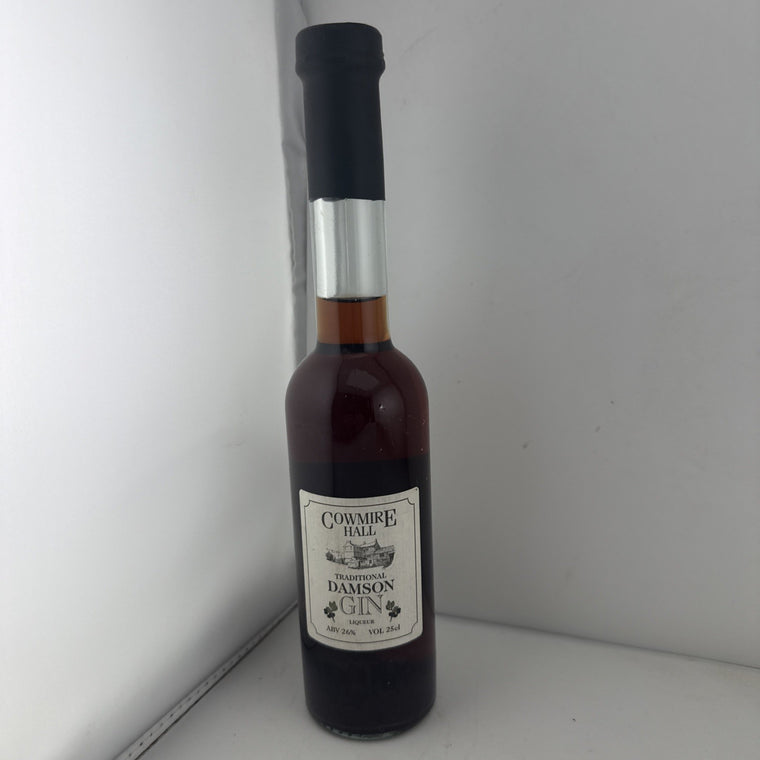 Vintage Cowmire Hall Damson Gin Liqueur 25cl 26% ABV c.1990s