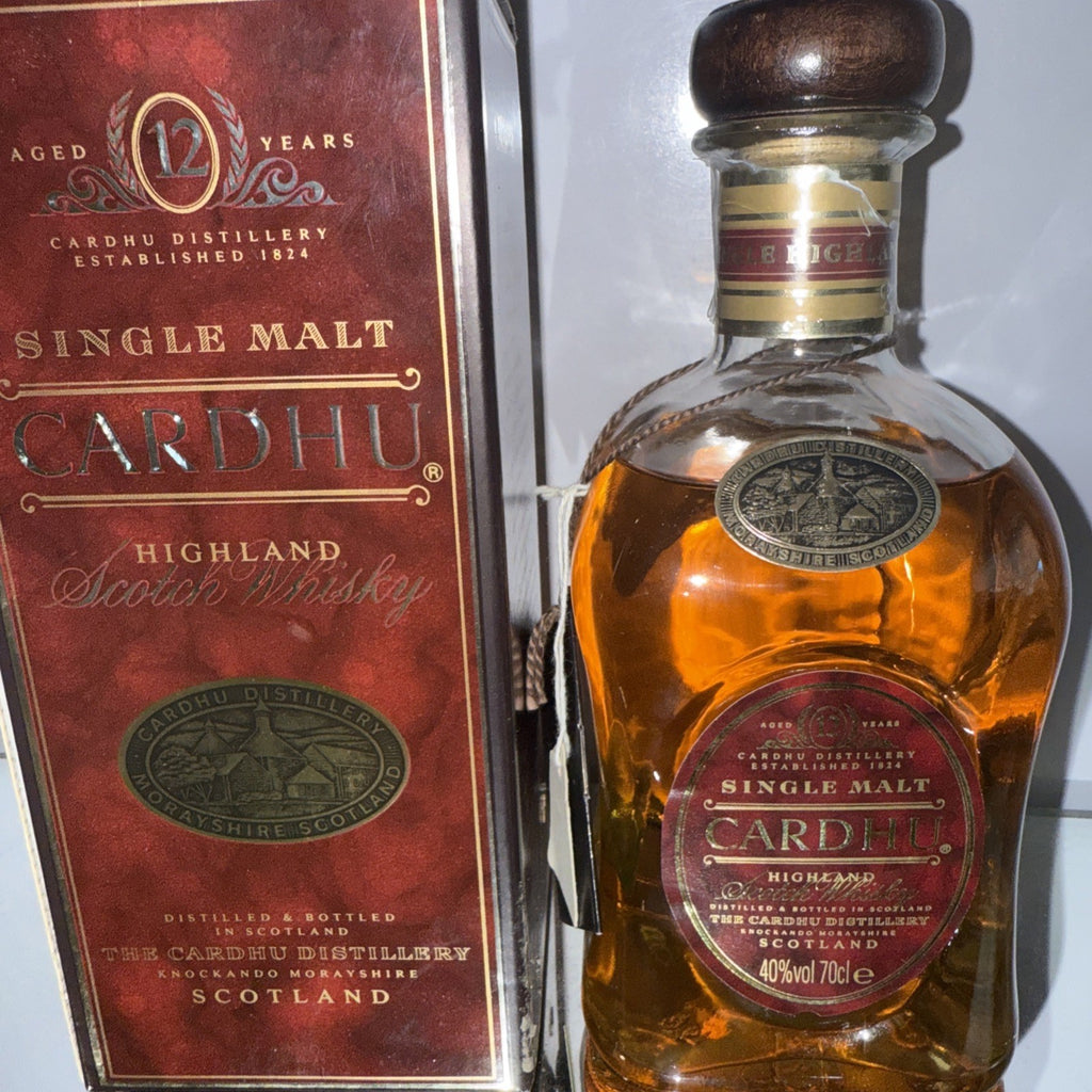 Cardhu 12 Year Old Single Malt Scotch Whisky Bottled Late 1980s