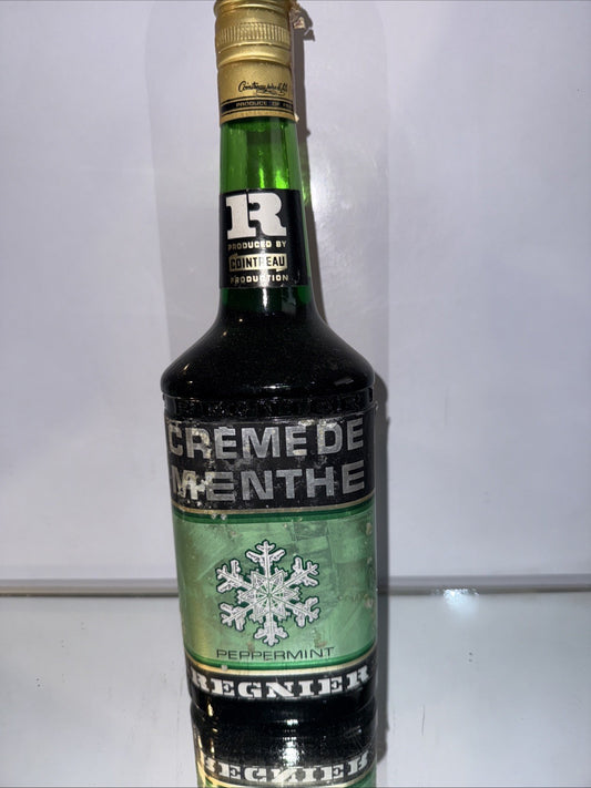 Regnier Crème De Menthe Liquour   1970s