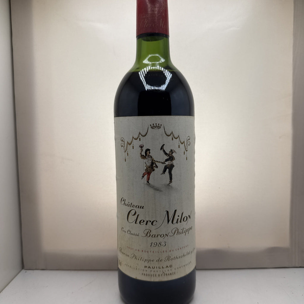 Château Clerc Milon Pauillac 5ème Grand Cru Classé 1983 Bordeaux 75cl