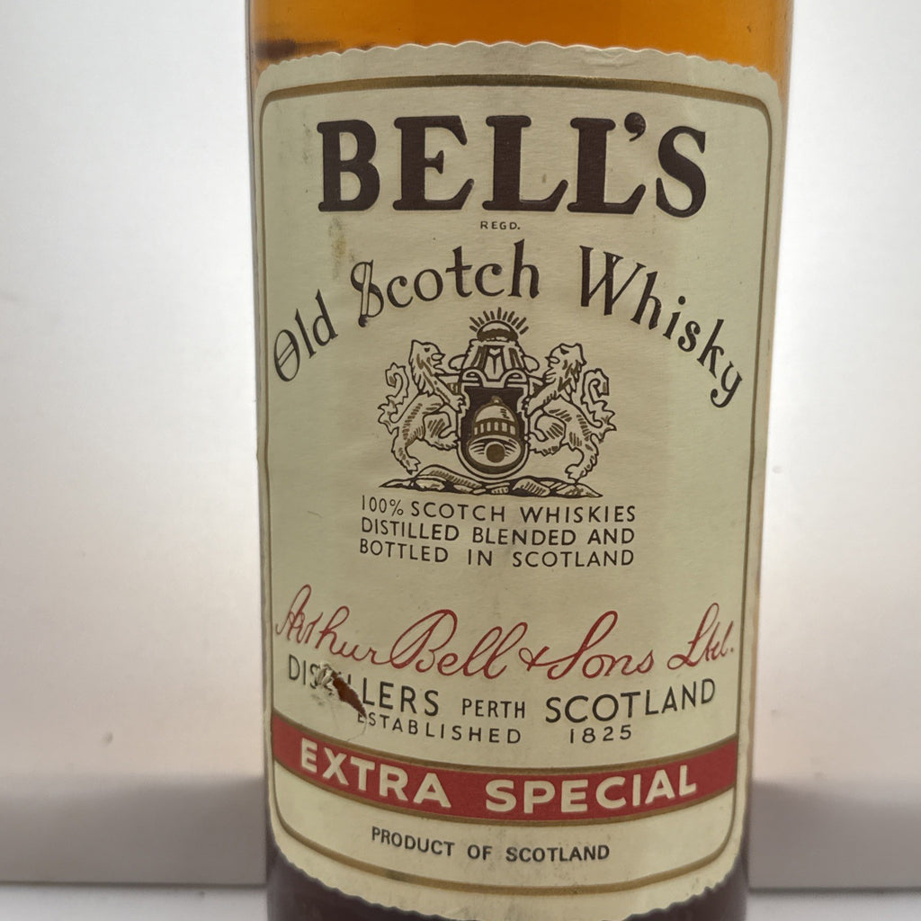 Bell's Extra Special — 1.14L — Vintage 1970s–80s — Customs Stock — Duty Free