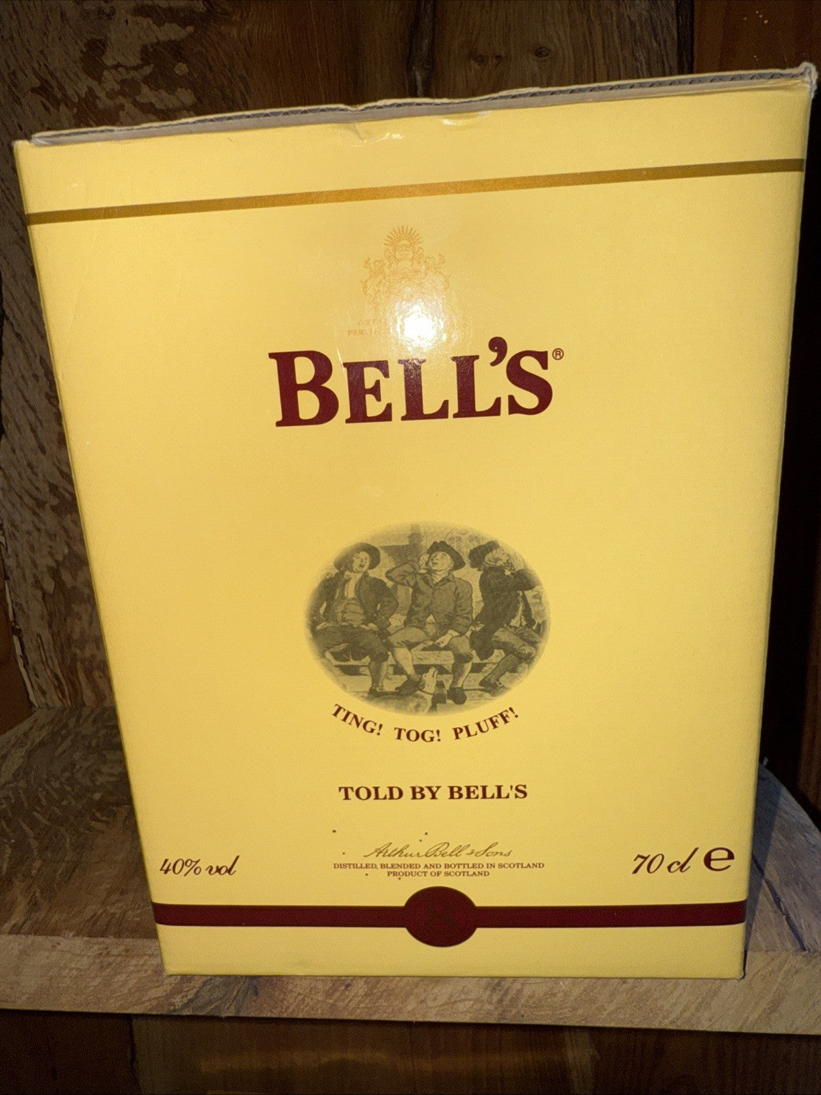 Bells Whisky Decanter christmas 2008 Full Boxed mint condition