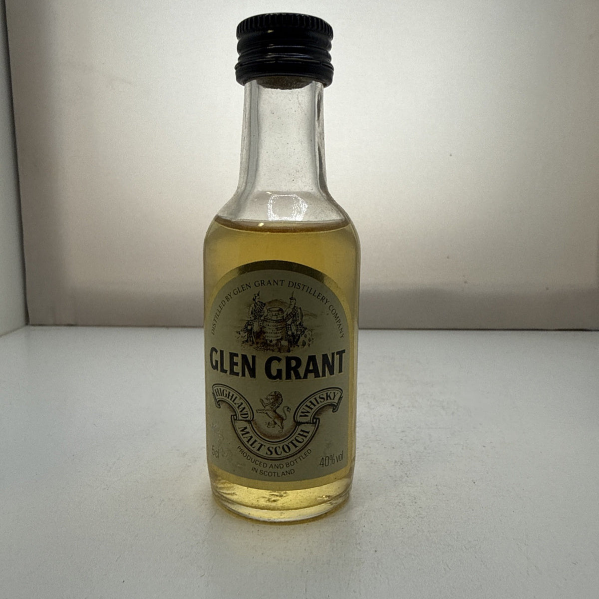 Glen Grant Highland Malt — 5cl Whisky Miniature — 40% Vol