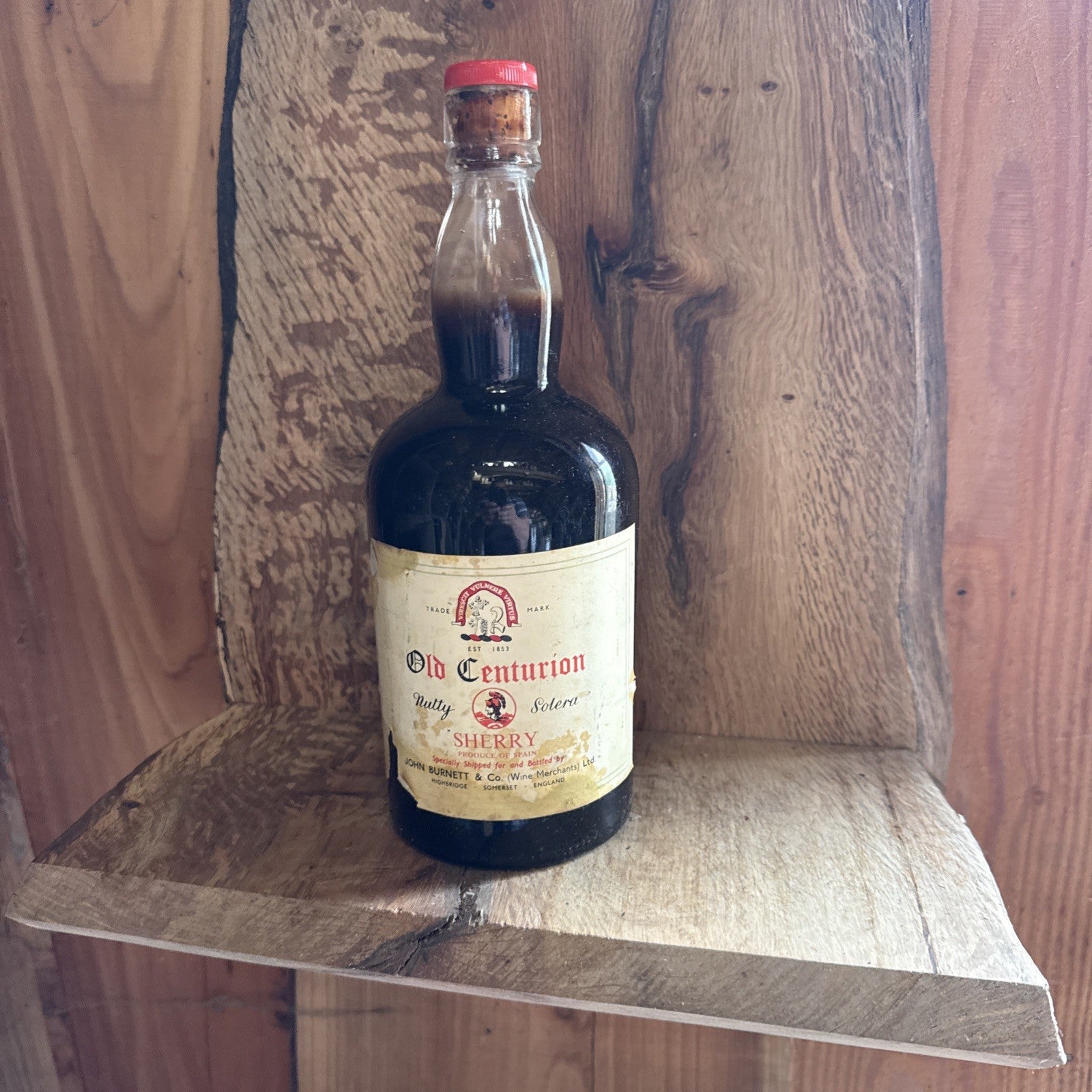 Old Centurion Nutty Solera Sherry rare unusual find Probably 1980s