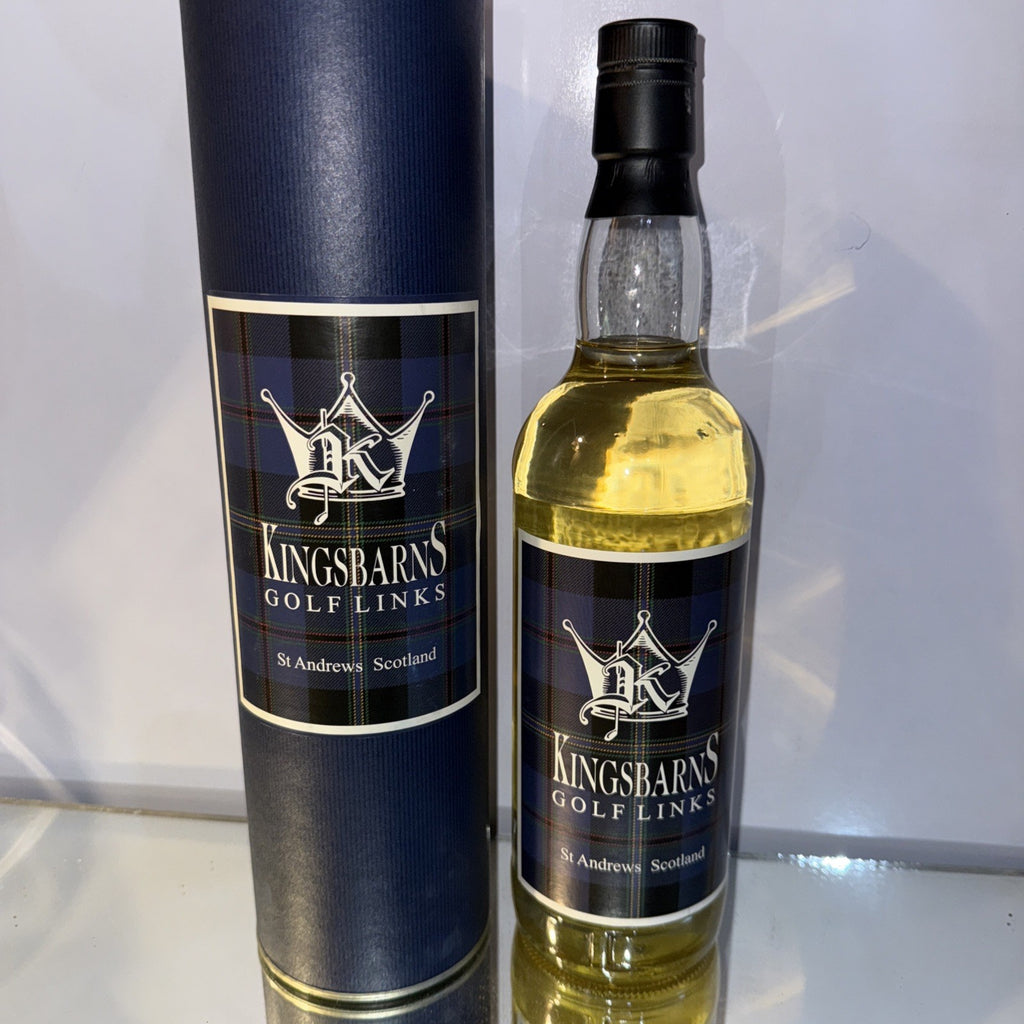 Tullibardine 12 Year Old Single Malt For Kings Barns Golf Links 2001 Bottle Box