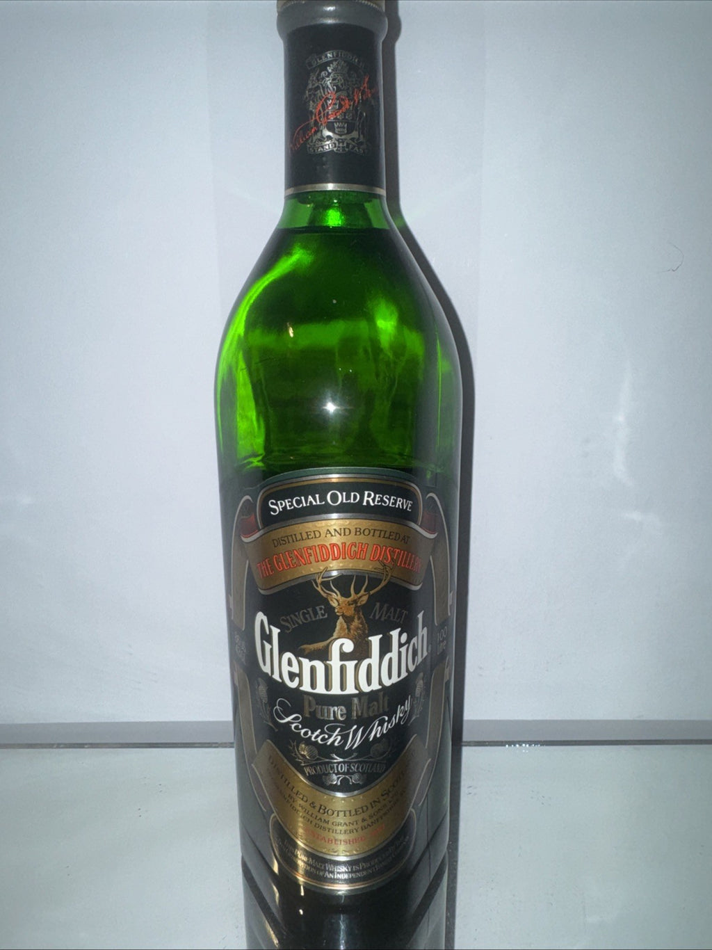 1975-85 Bottle Glenfiddich Special Old Reserve Single Malt Whisky 1L