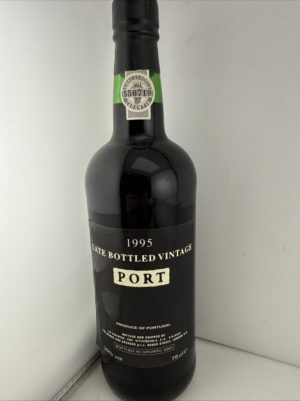 M&S 1995 Late Bottled Vintage Port 75cl Bottled 2001 Portugal