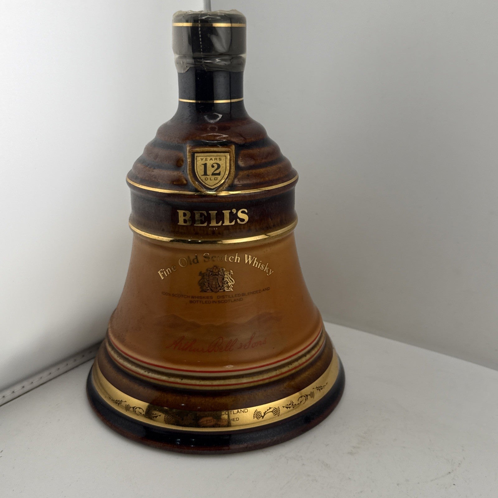 Bells Old Scotch 12 Years Old  Whisky  Full Boxed Decanter 43%abv