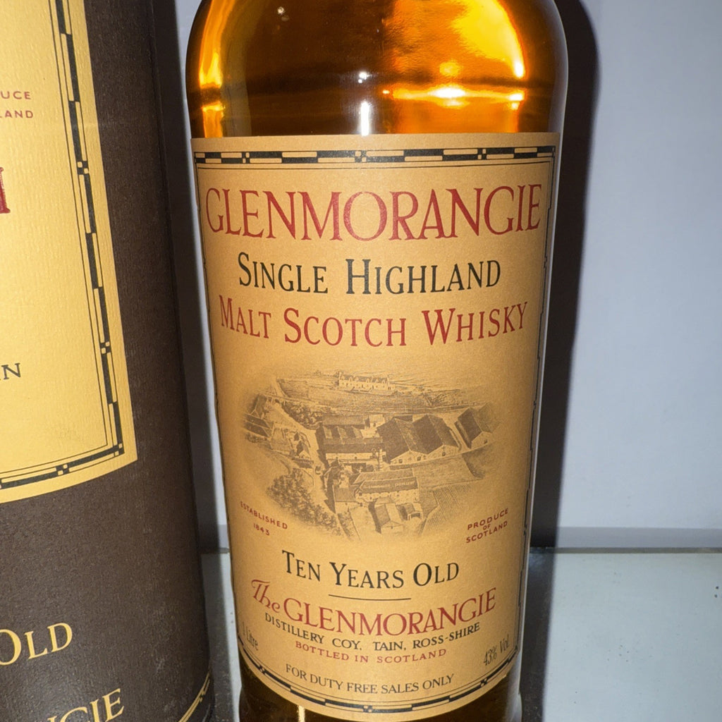 Glenmorangie 1L Bottle of 10 year old single  malt Bottled 1990s