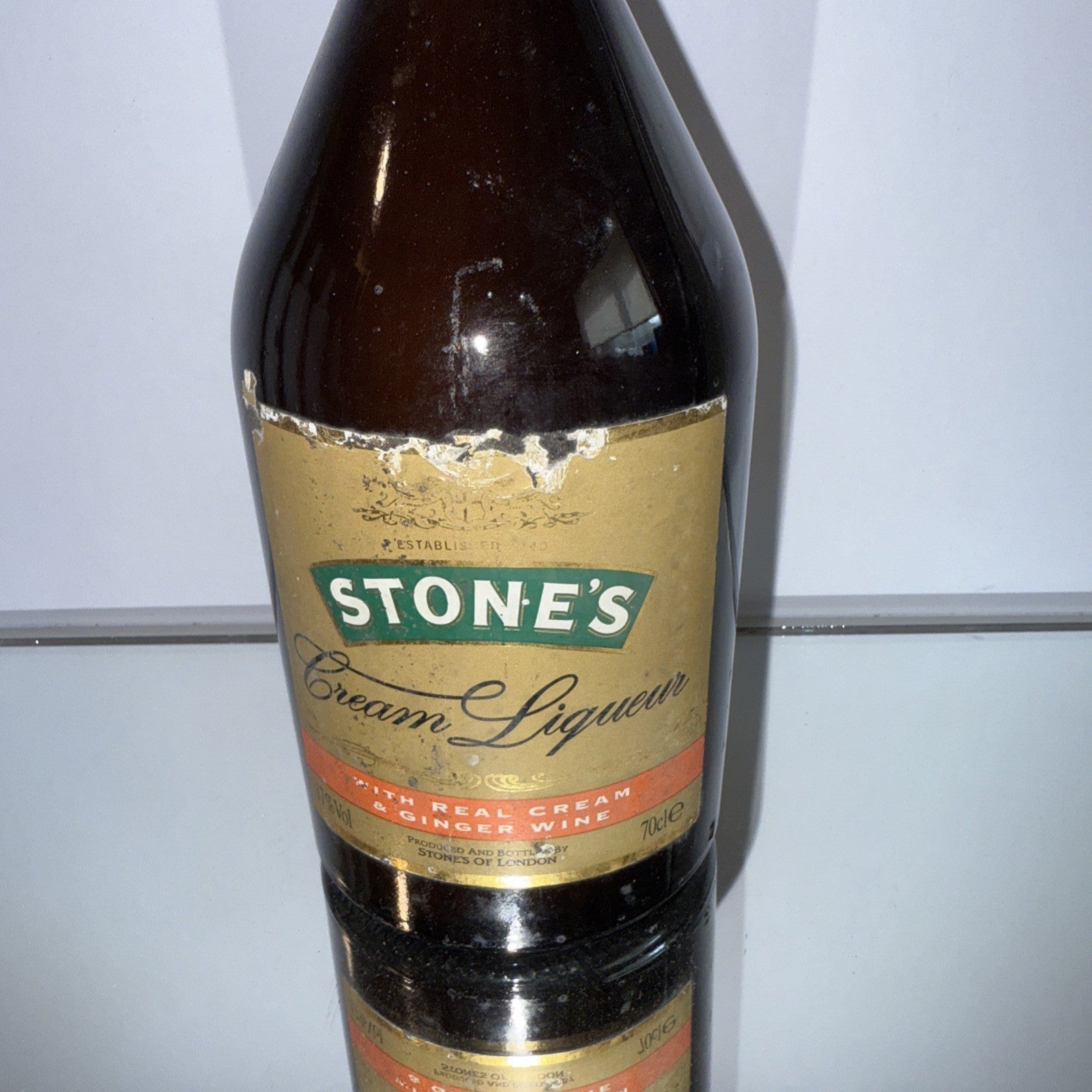 Stones Cream Liqueur  Gonger Wine 17% 70cl 1980s (?)