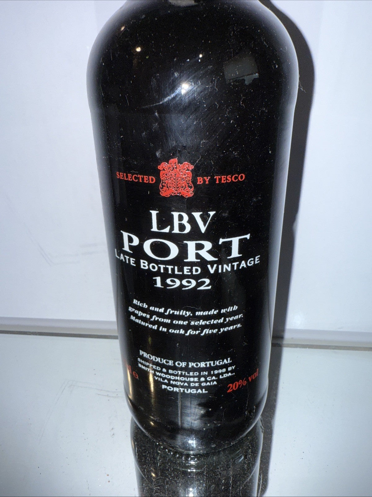 Smith Woodhouse Special Reserve  Port Bottled 1992 For Tescos Vintage