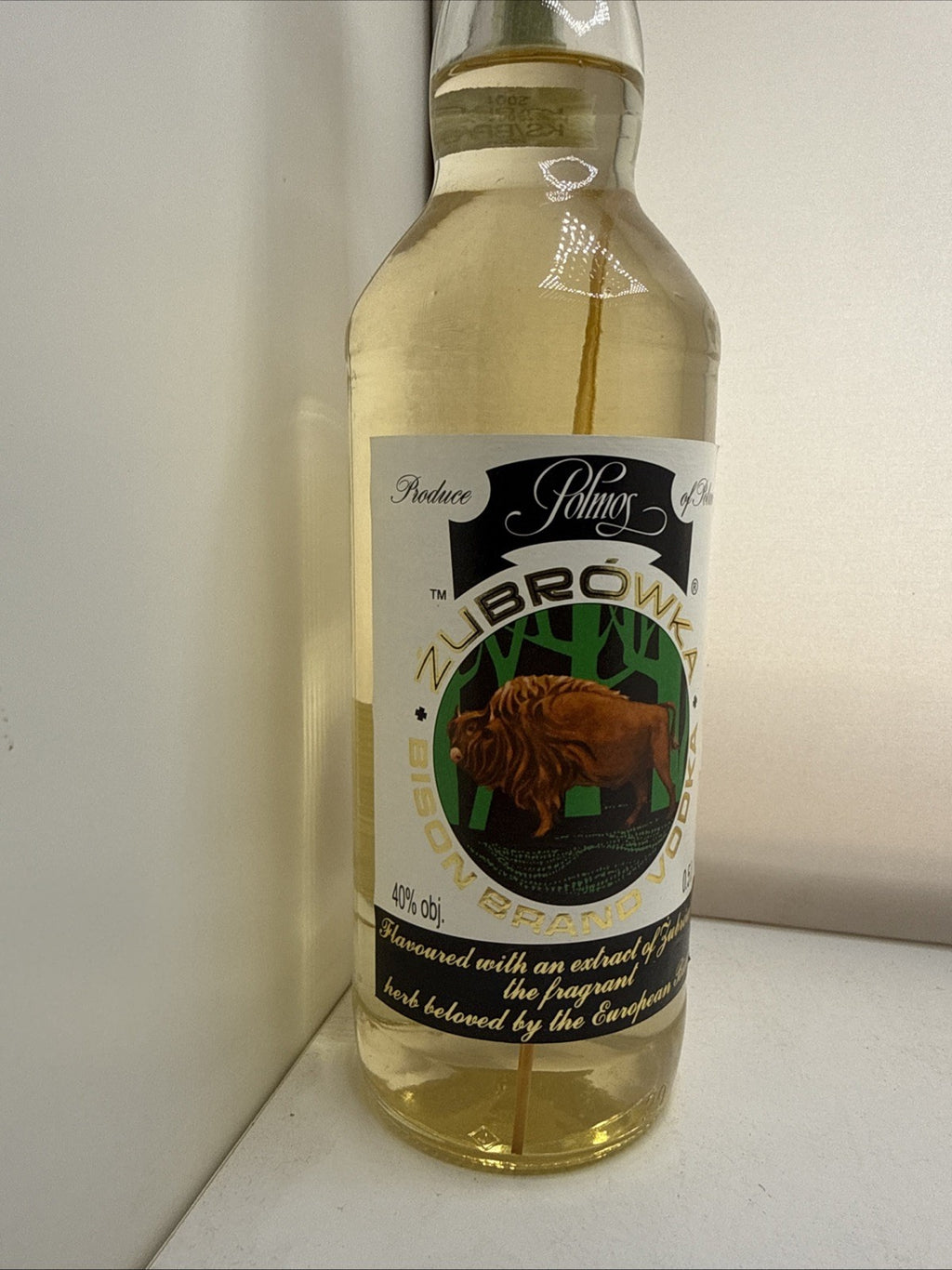 Żubrówka Bison Grass Vodka — Polmos (50cl · 40% ABV)