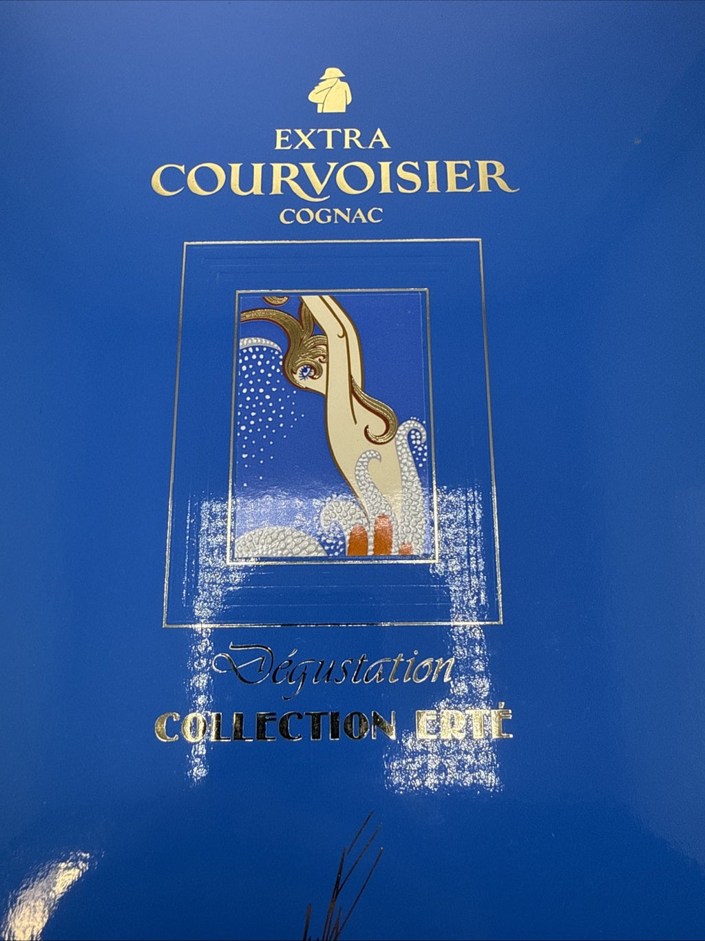 Courvoisier Erté No.5 — "Dégustation" — 1992 Release Complete box, cert. & tag