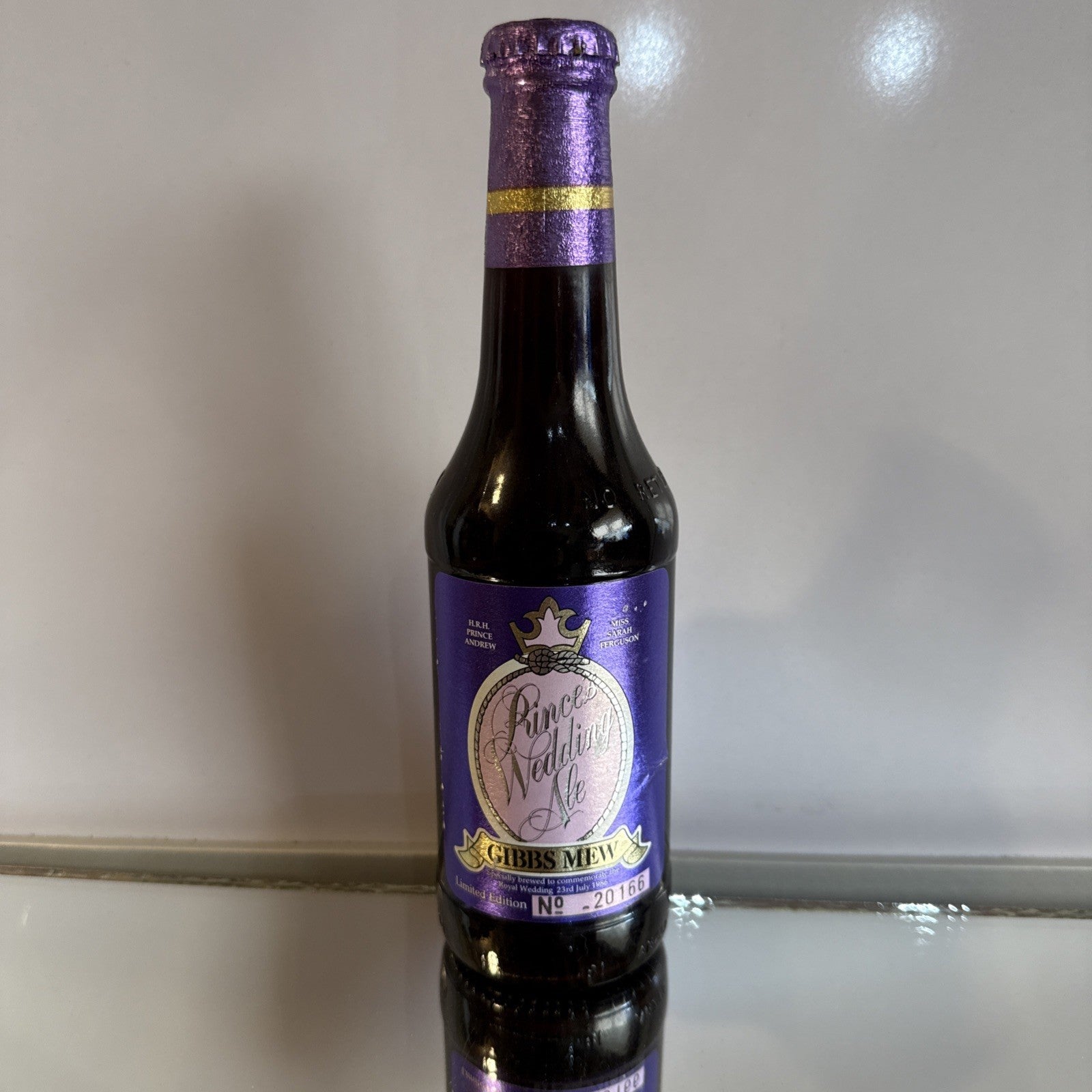 Gibbs Mew Princes Wedding Ale Prince Andrews 1986