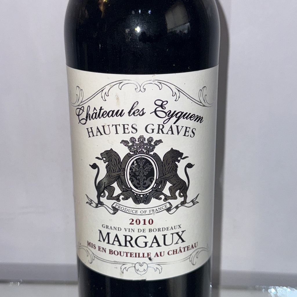 Château les Eyquem – Hautes Graves 2010 (Margaux, Bordeaux)