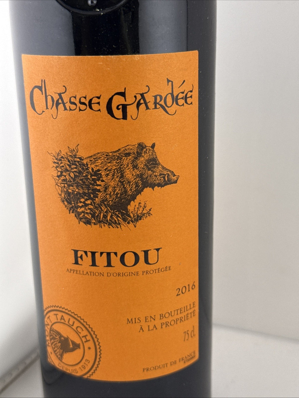 Chasse Gardée Fitou 2016 Mont Tauch French Red Wine 75cl