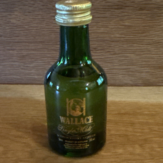 Wallace Single Malt Scotch Whisky Miniature full 1990s