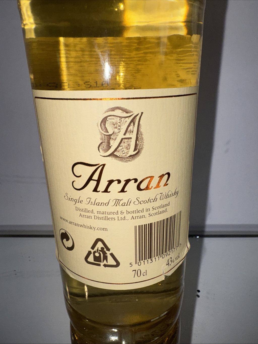 Arran Sherry Cask Bodega Sherry Cask Finish, launched 2019 at 46% ABV)