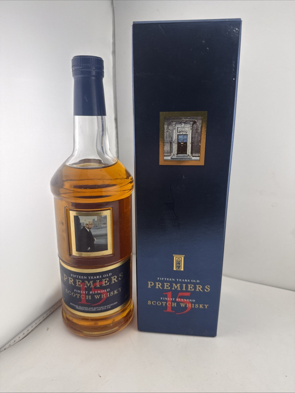 Premiers 15 Year Old Harold Macmillan Scotch Whisky 70cl Boxed 1990s