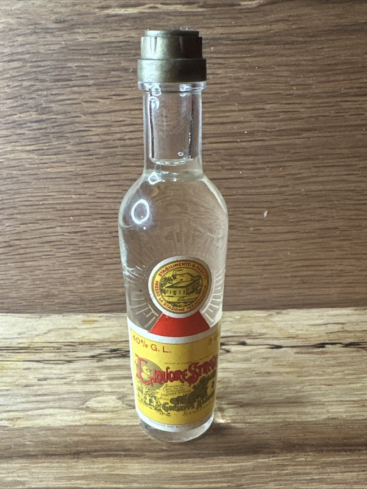 Strega Liqueur Miniature Full
