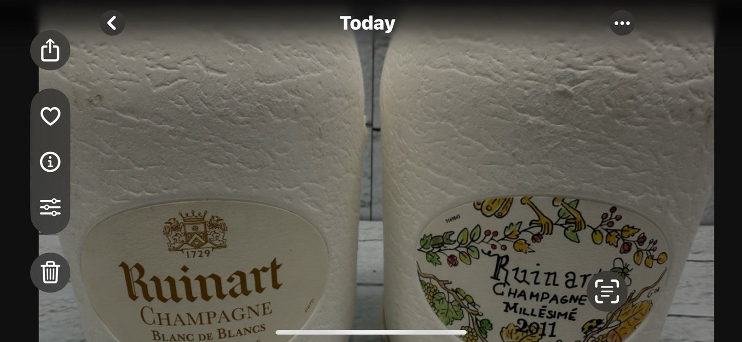 2011 Ruinart Blanc De Blanc Second Skin Brut Champagne