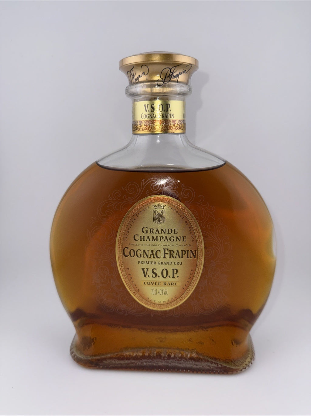 Cognac Frapin V.S.O.P. Cuvée Rare 70cl 40 % Abv 1980s Bottle