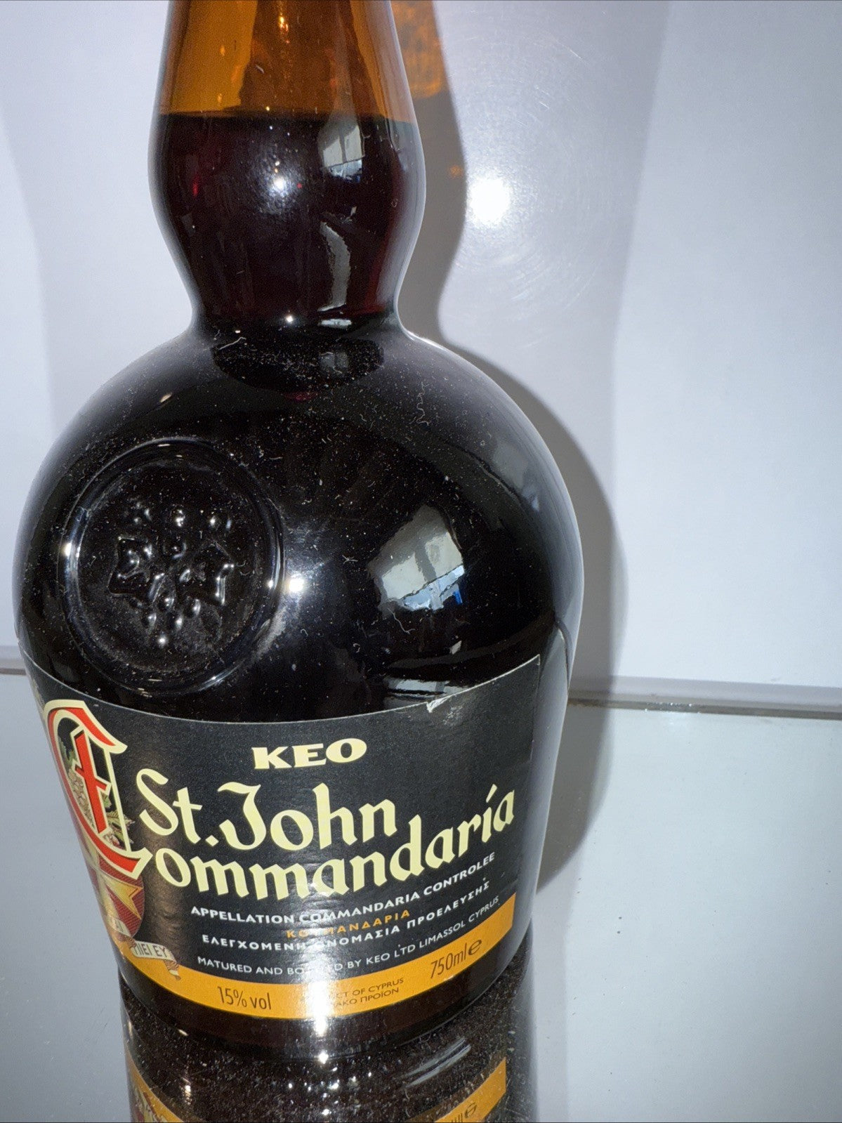1980s Commandier St John Cypress Sweet Wine Vintage