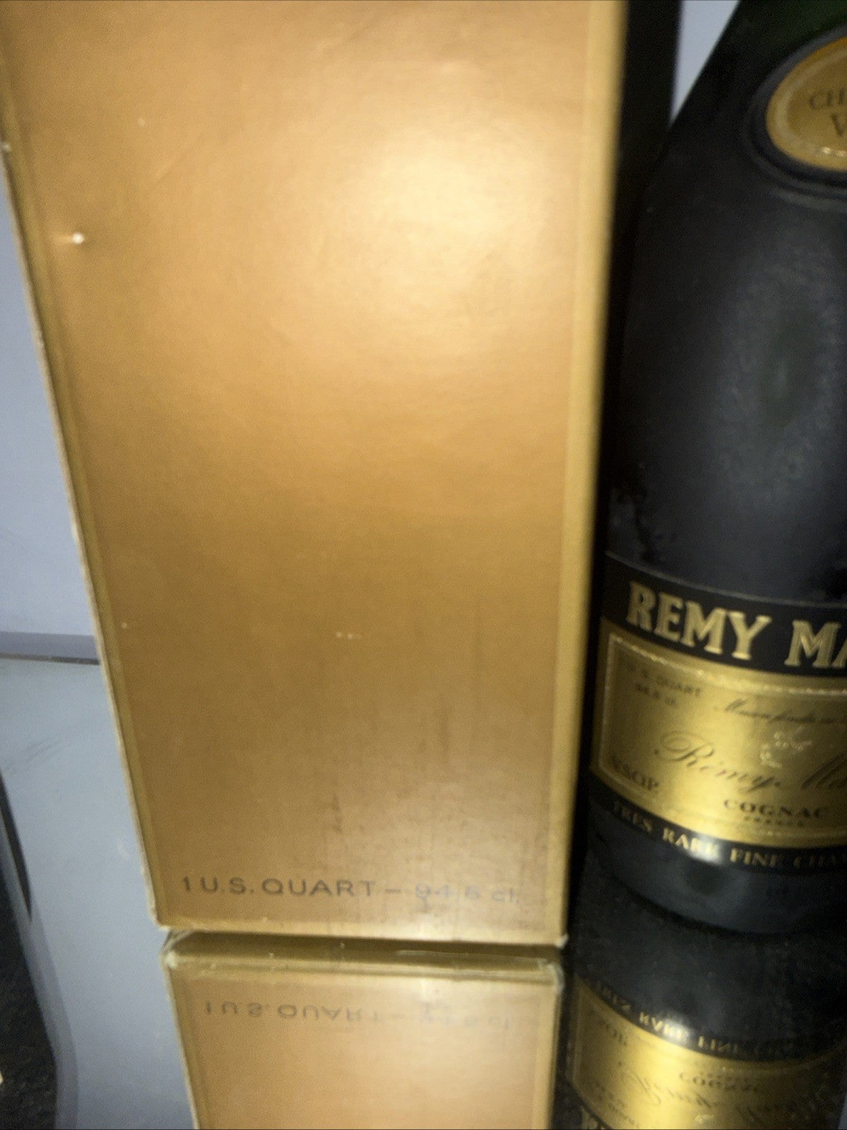 Remy Martin VSOP cognac Imperial Quart Bottle From 1970s Early 80s