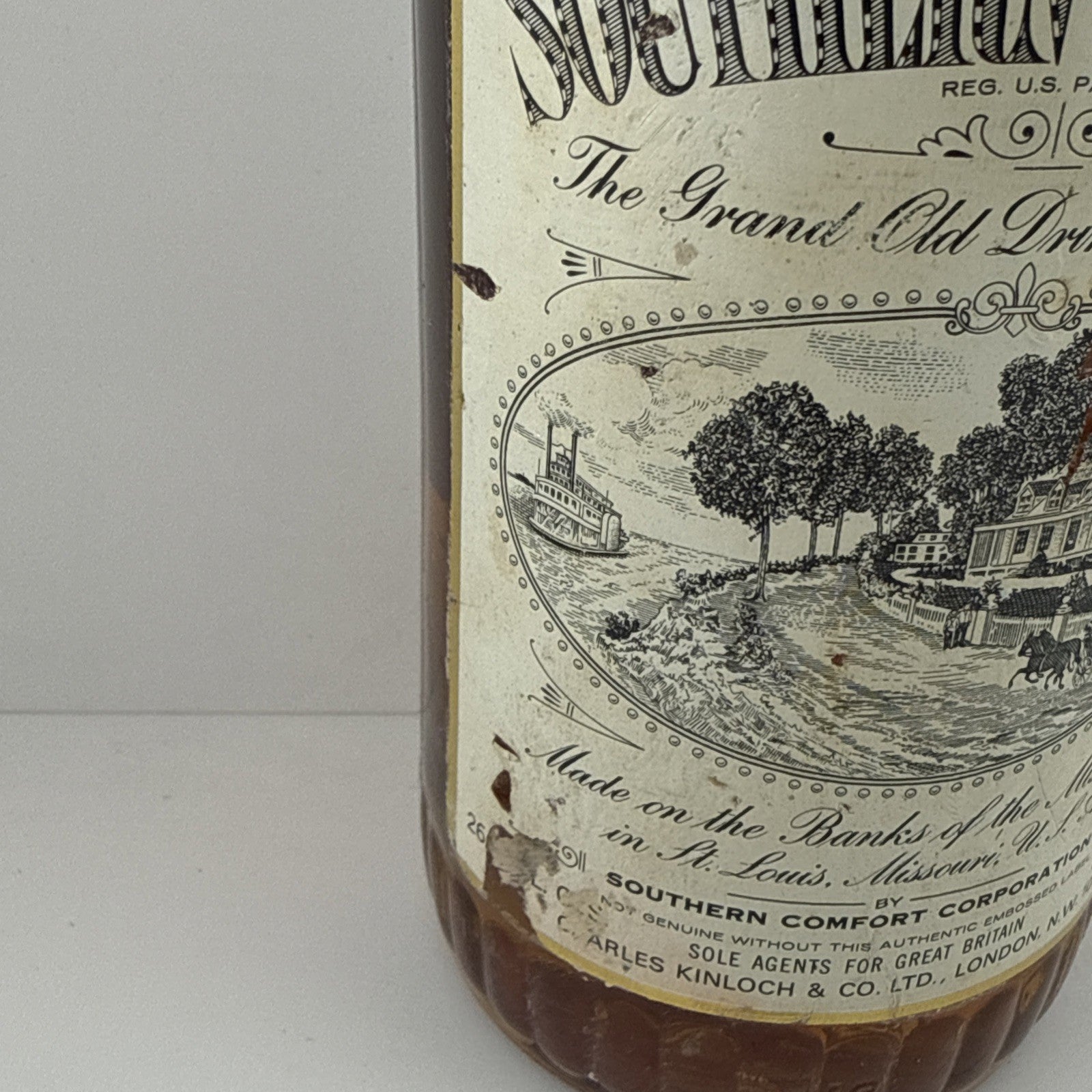 Southern Comfort 87.7 Proof – Pre-Metric UK Import, c.1960s