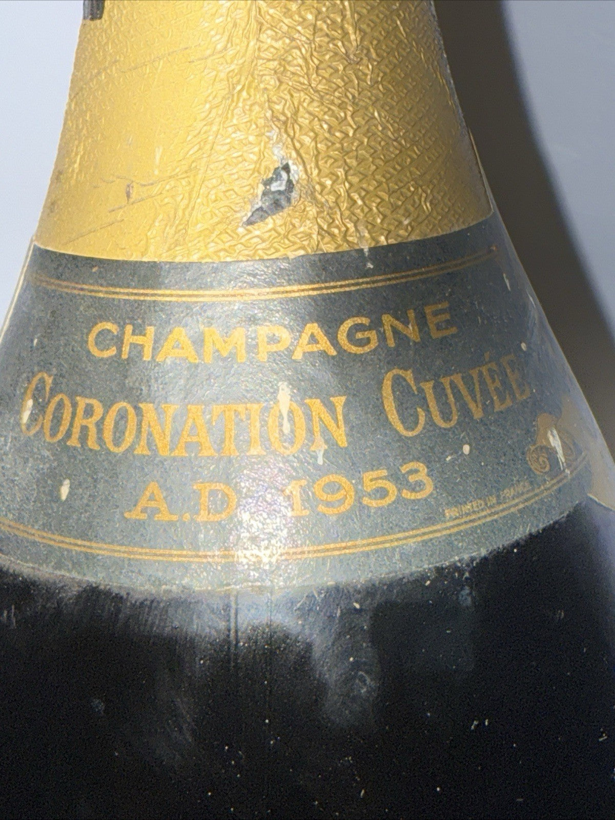 Moët & Chandon Coronation Cuvée 1953 (Vintage 1943)