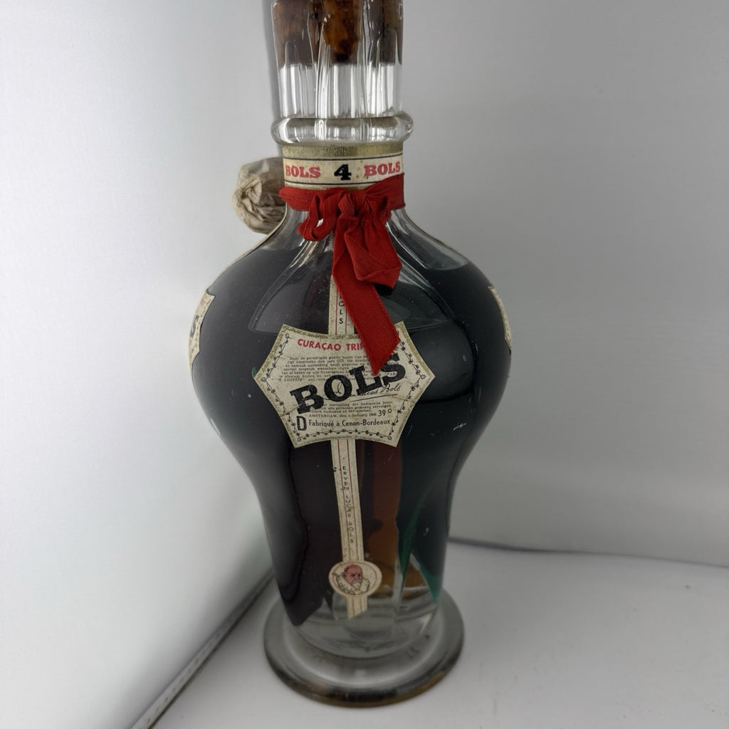 Bols 4 way 1950s creme de menthe, apricot brandy, cherry brandy, triple sec