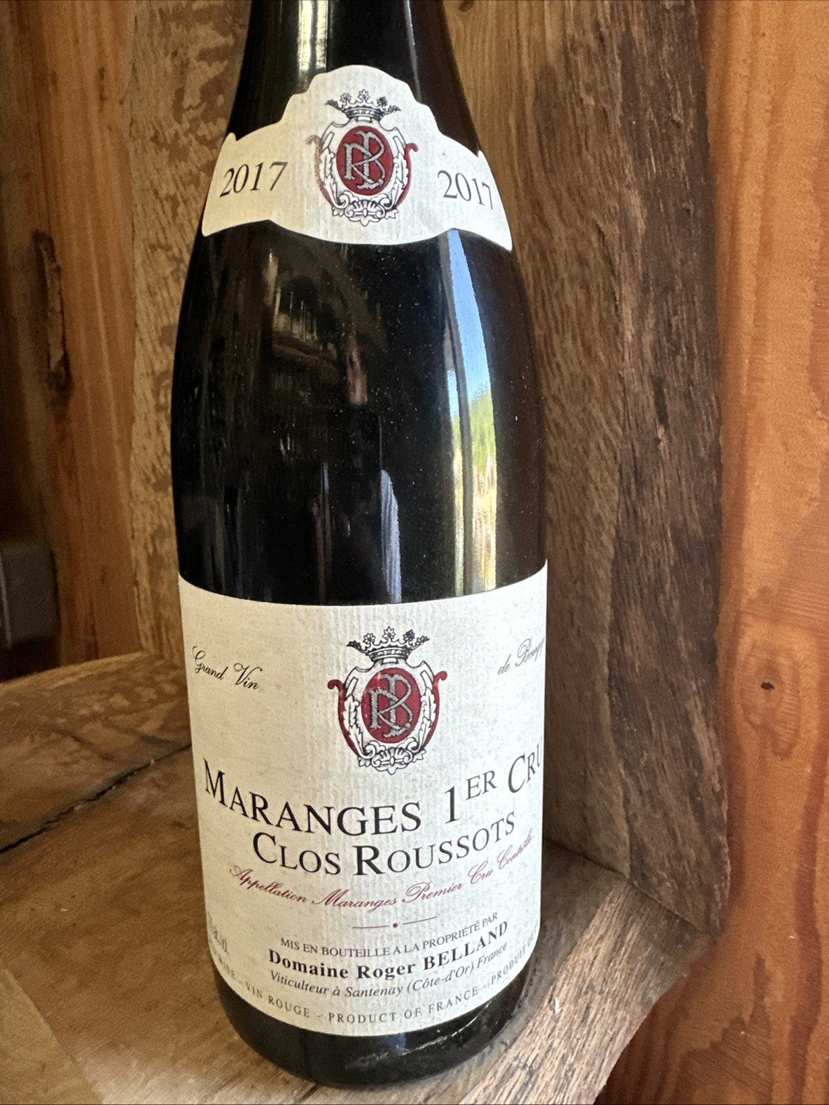 maranges 1er cru clos roussots 2017