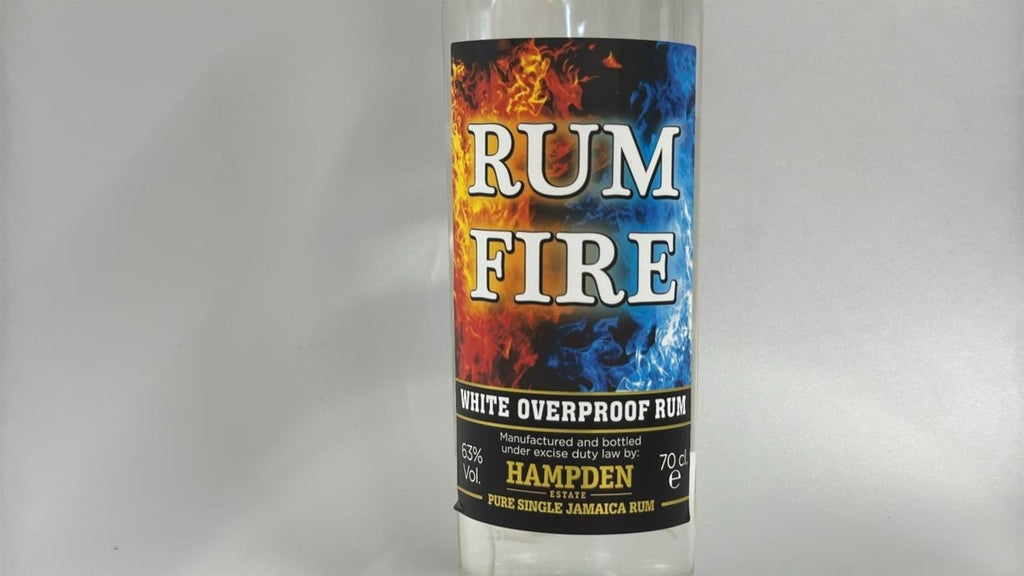 HAMPDEN ESTATE PURE SINGLE JAMAICA RUM FIRE / 70CL / 63%