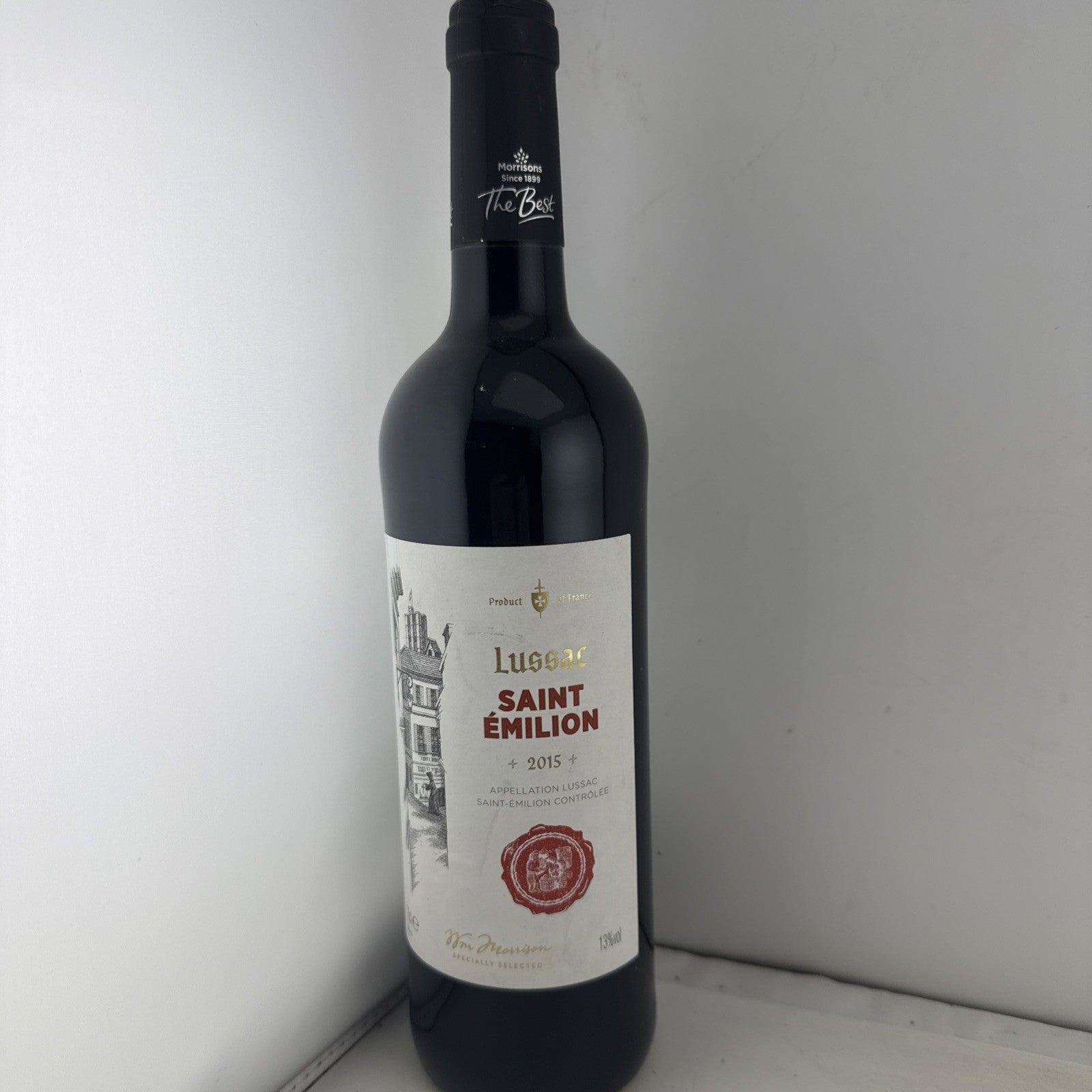 Morrisons The Best Lussac Saint-Émilion 2015 Bordeaux Red Wine 75cl