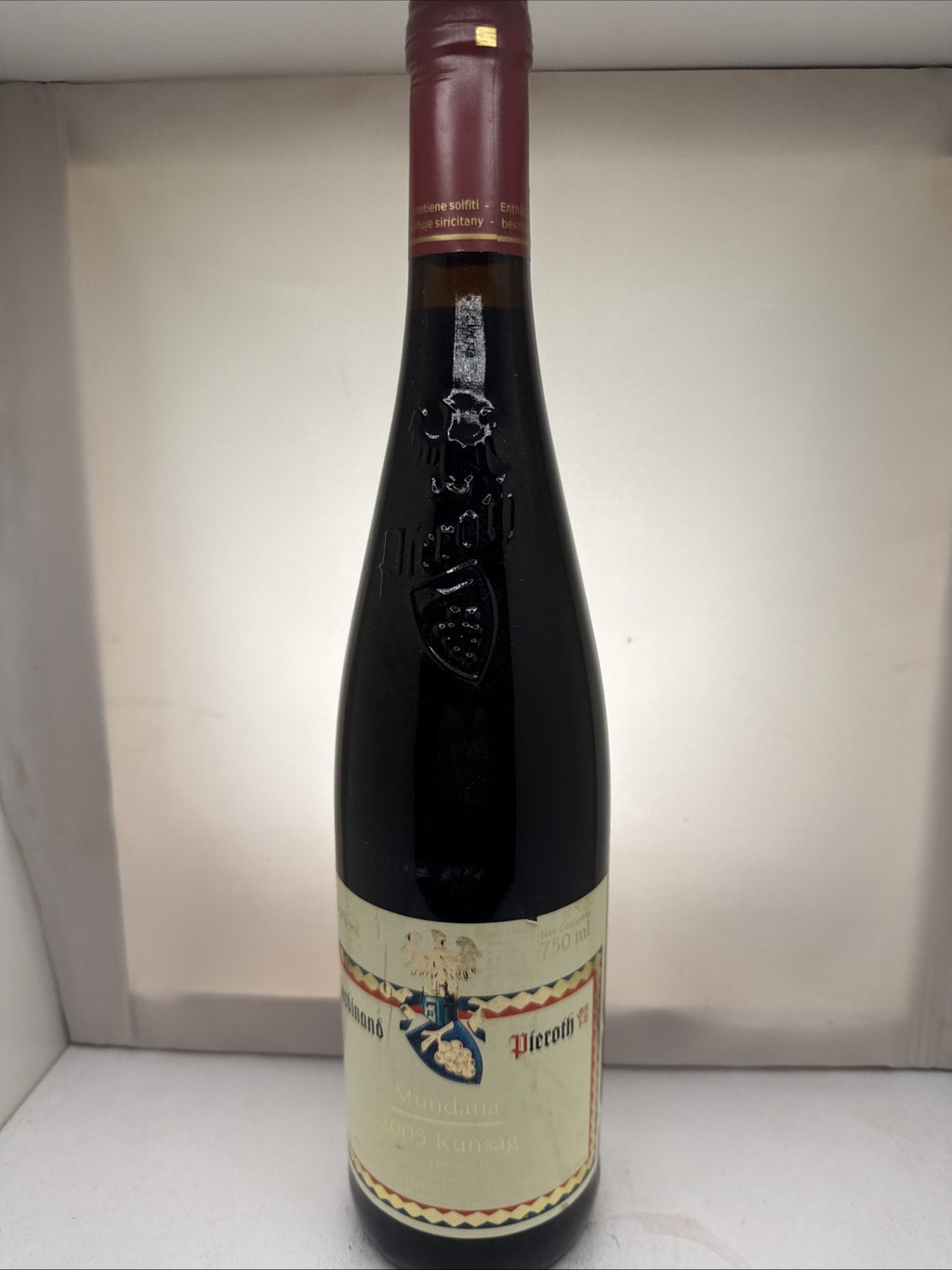 Ferdinand Pieroth Mundana Kunság Blaufränkisch 2005 Another Rare Find!