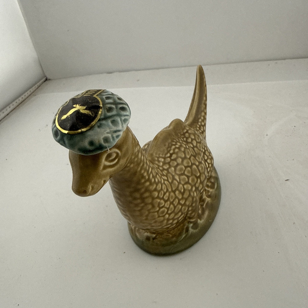 Beneagles Scotch Whisky Miniature Nessie  Decanter 70 Proof Wade Pottery Empty